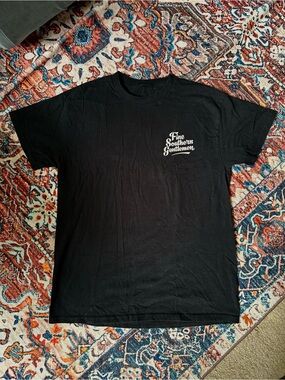 “Fine Southern Gentlemen” Black Graphic Short Sleeve Tee - Unisex M